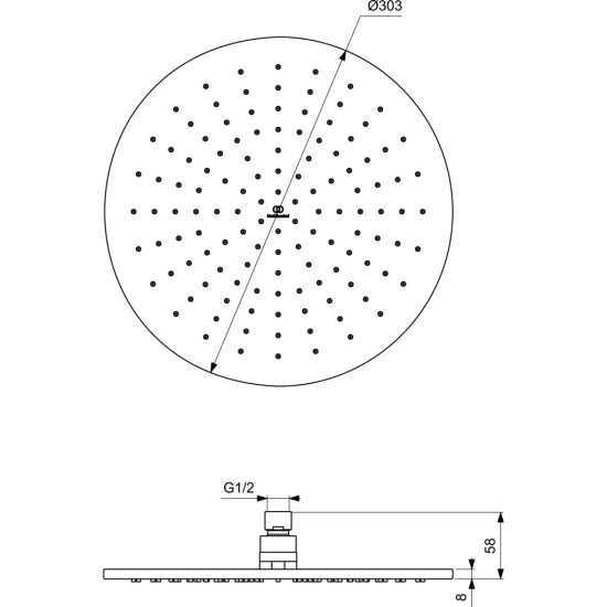 Комплект за вграждане Ceratherm T100 - A7573XG