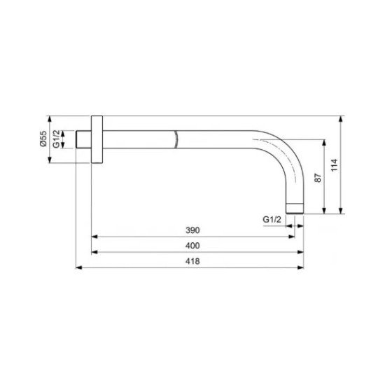 Комплект за вграждане Ceratherm T100 - A7573XG