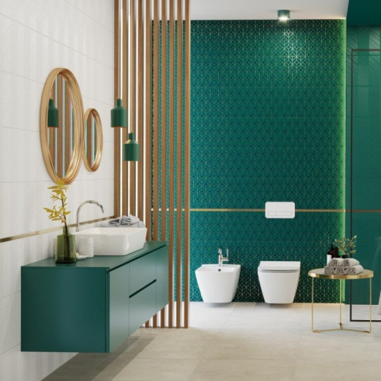 Плочки за баня модел GREEN MAT 30*60