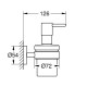 Дозатор за течен сапун с държач 40448001